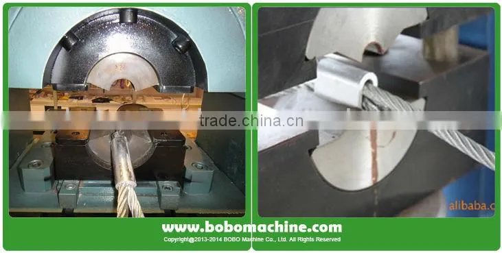 Hydraulic steel wire rope machine for diameter up to 81mm