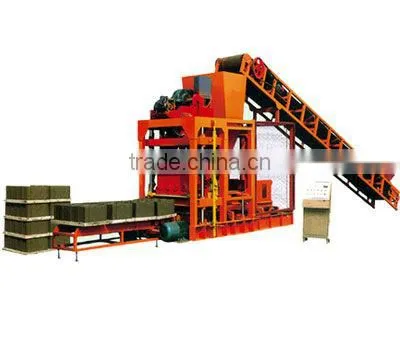 Perfect outline design QT4-15 full-automatic standard brick machine supplier with high quality