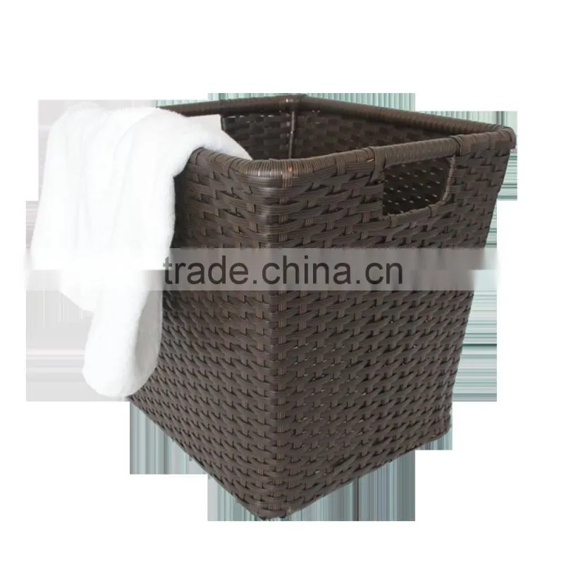 Customize size large rattan handmade dirty cloth basket for home or hotel