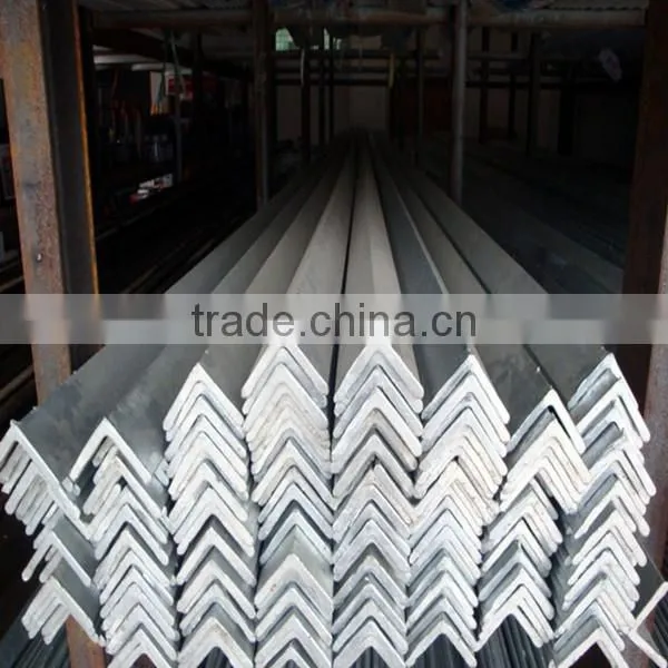 galvanized hot rolled steel equal angles bar