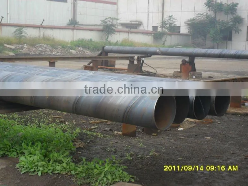 Q215 hot dipped sprial steel pipe