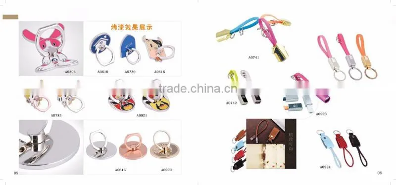 Custom Shape Cute Animal Design Finger Ring Phone Holder for Promotion