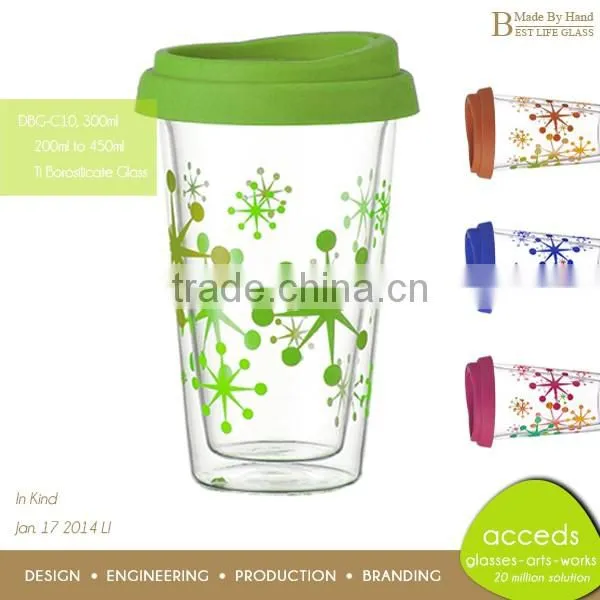 Borosilicate Different Types Double Glass Cup for Hot Drinks