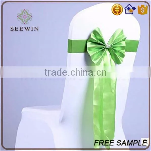 exotic fashionable chair sash led bow tie