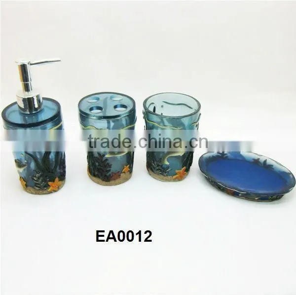 EA0143 stone bath accessories and set