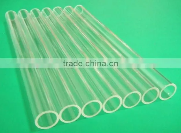 clear hollow acrylic tube wholesale/small plexiglass tube