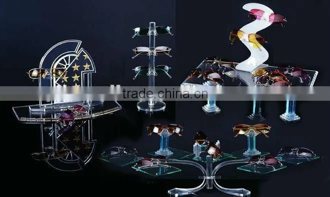 useful Acrylic Sunglasses Retail Shop Display/2015 fashion design acrylic sunglass display rack wholesale price China