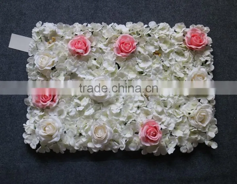 Silk hydrangea flower mat