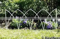 wrought iron garden fence