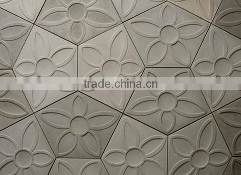 Dark Grey Tiles Rectangle Concrete Wall tiles
