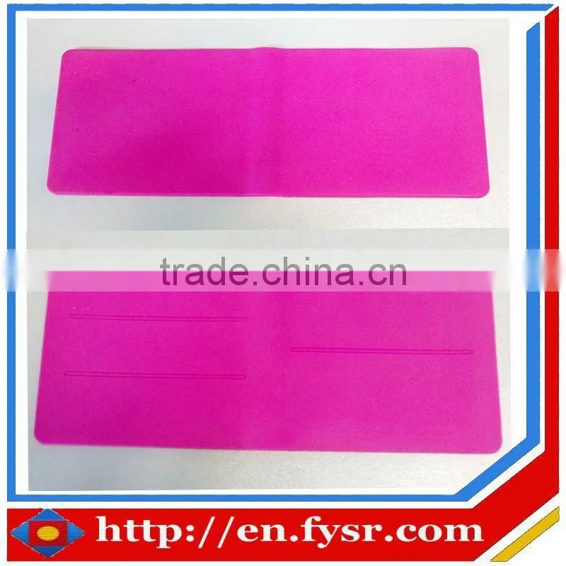silicone jelly coin wallet