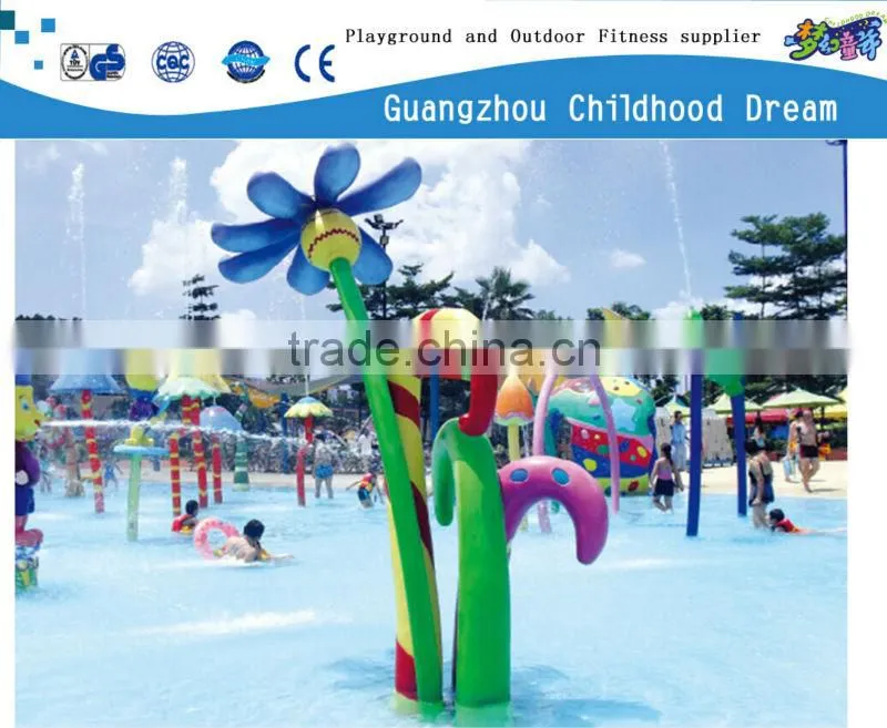 (HD-7202)Beautiful water flower water park accessory