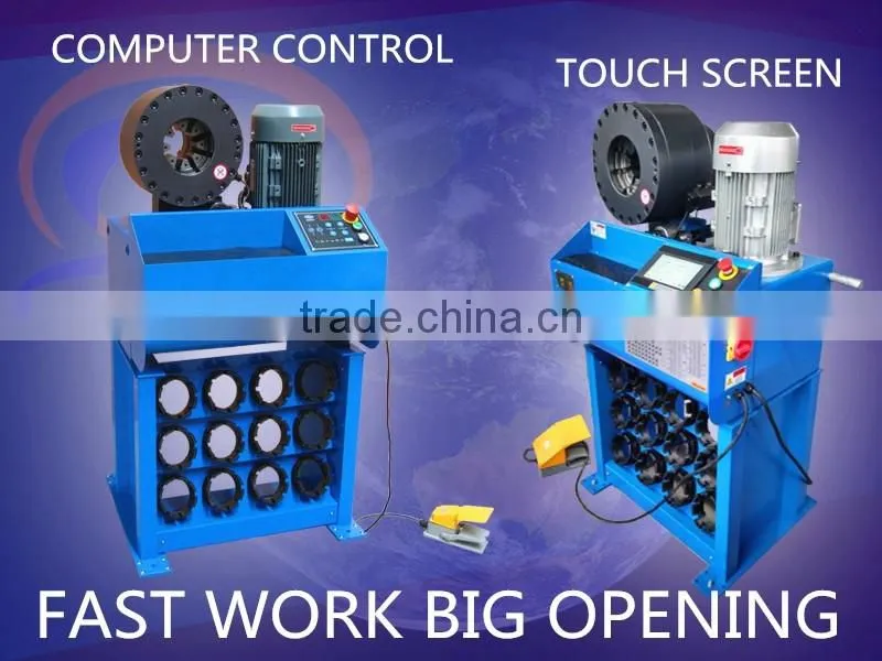 1/4" to 2" hydraulic hose assembly pressing machine/hose fitting tool/hose crimper machine