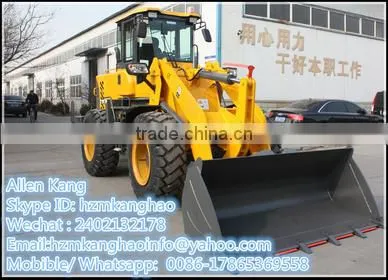 CE 4WD joystick loader hot sale with snow blower hot sale in Canada