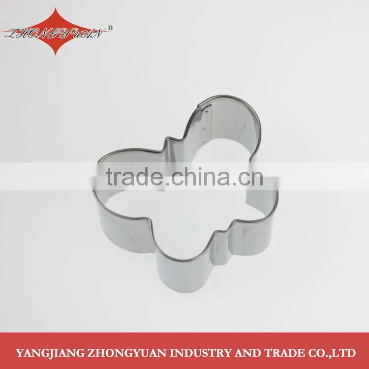 Lovely butterfly shape stainless steel cookie cutter