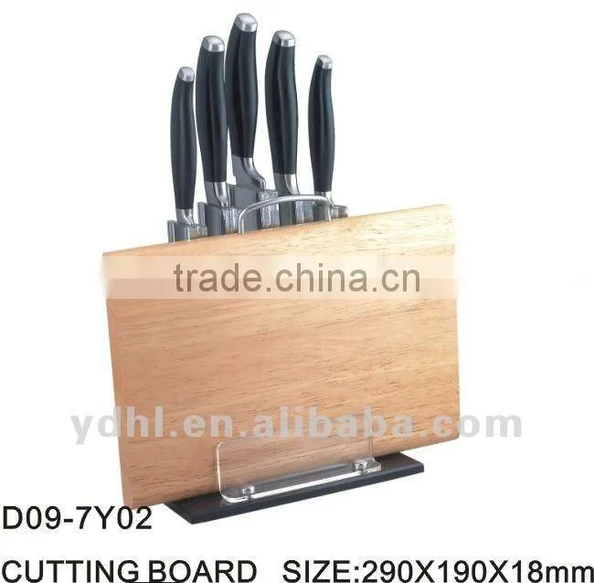 6PCS forge knife block set
