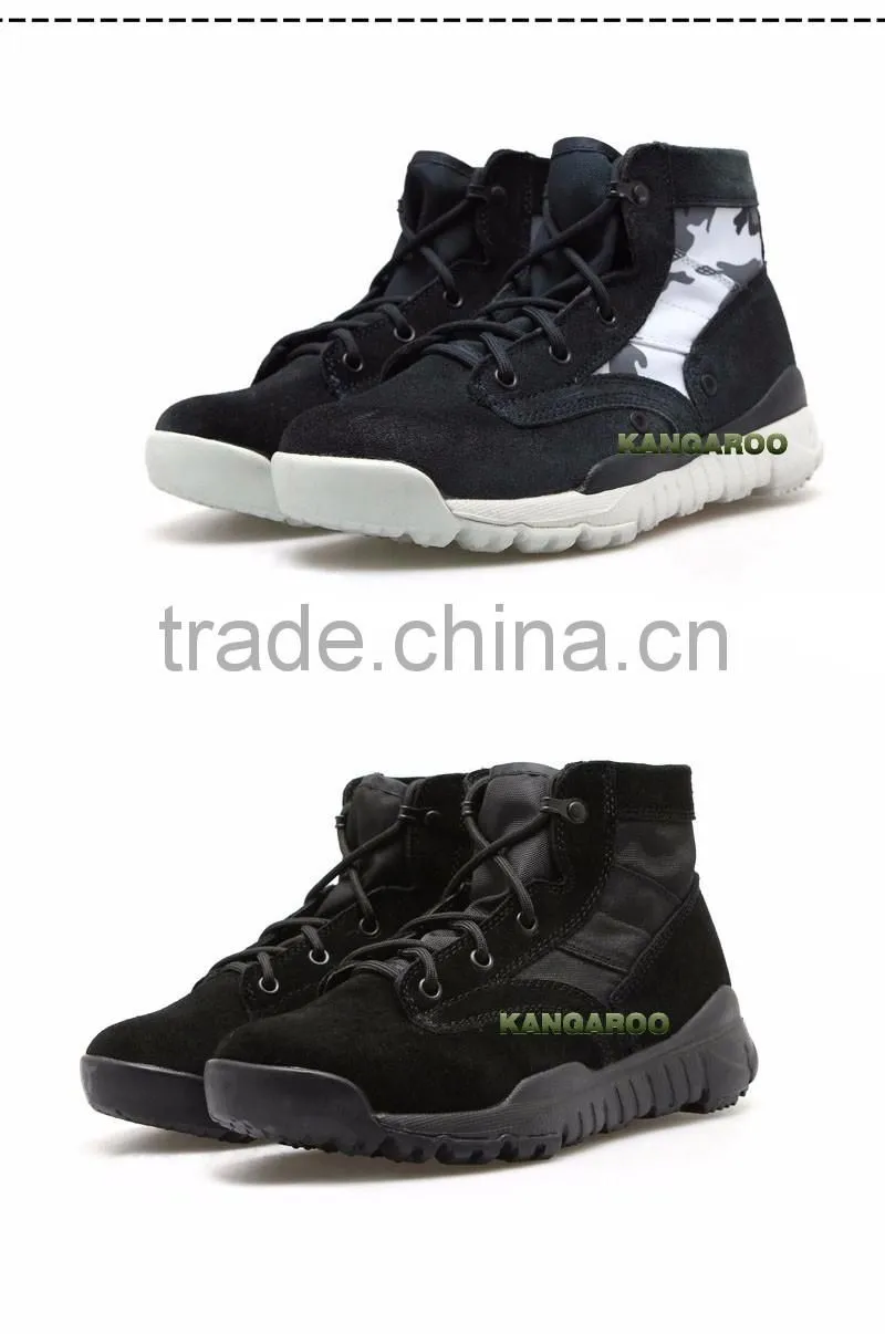 China Cheap Black Laced Boots For Men