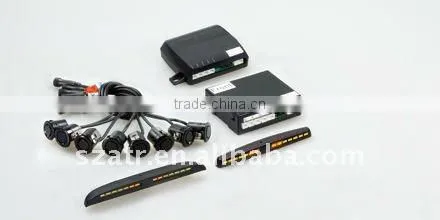 Front PTS with volume adjustable LED display parking sensor
