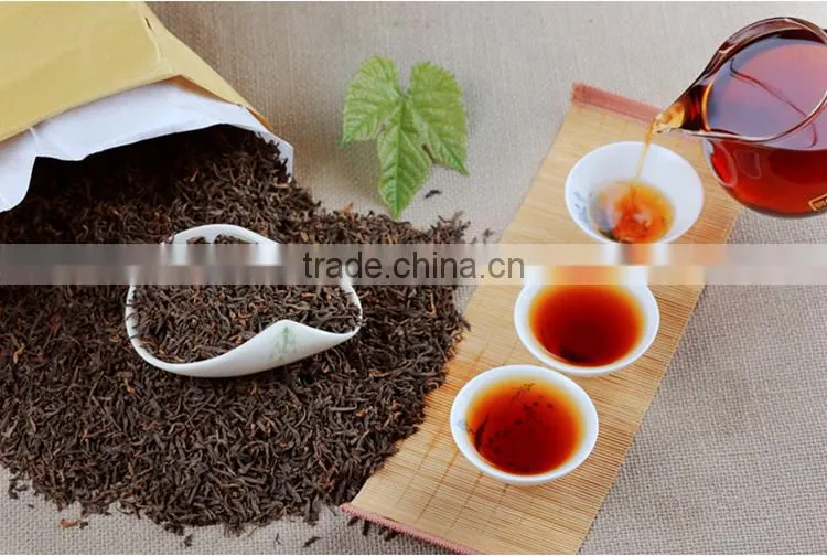 yunnan high grade palace puer tea, shu puer loose tea, Chinese slimming tea