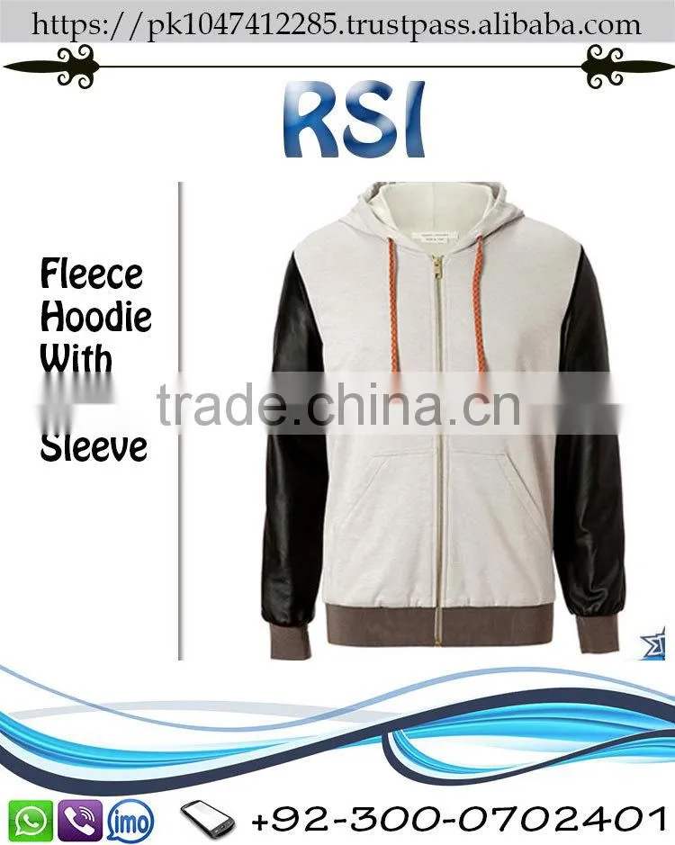 EMBROIDERY AND PRINTING WOMEN'S FLEECE HOODIE