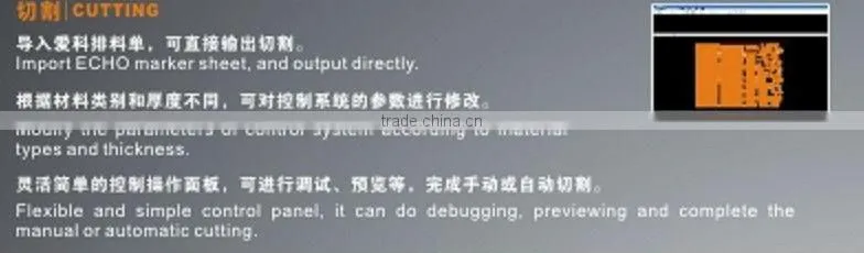 iecho Flatbed Cutting Machine for Soft PVC Coated & PTFE ETFE Fabric