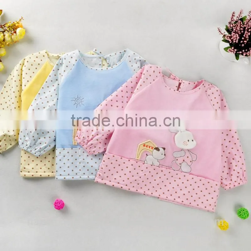 Hot selling baby apron clothes with high quality baby clothes