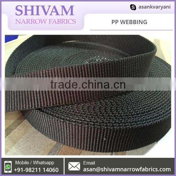 Multi Color Easy To Operate PP Webbing from CE Certified Company
