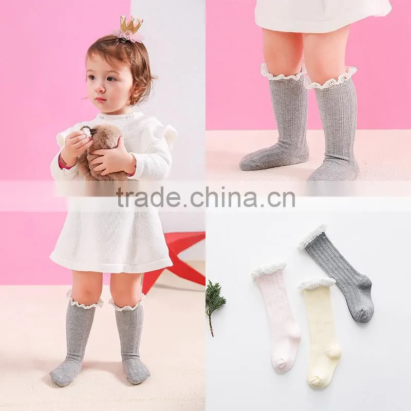 Winter Warm Leg Baby Girl Socks Baby Born Calcetines;Cotton Knitted Knee High Baby Sock Boy Girl Children Socks