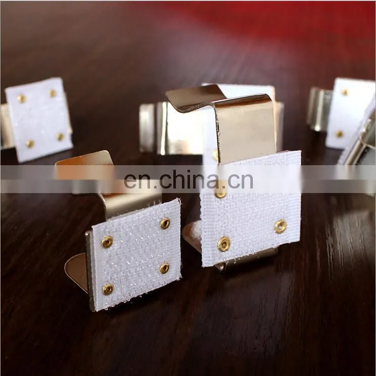 High Quality White Plastic Table Skirt Clips