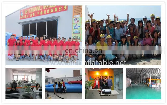 water park inflatable games Inflatable trampoline combo
