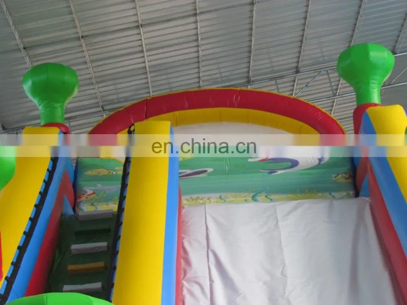 Commercial commercial water swimming pool slide inflatable combo for sale