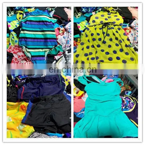 mix used clothes Wholesale used women swiming dress