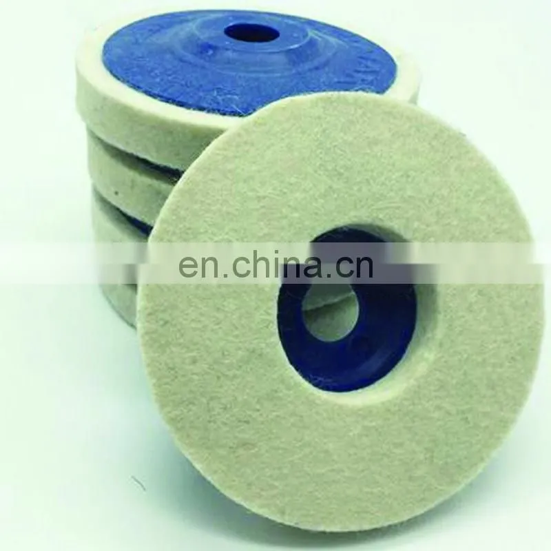 9 inch wool Felt floor polishing pads