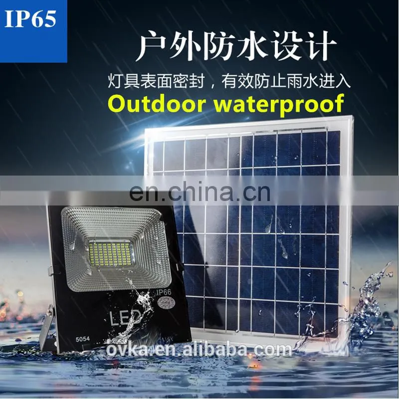 China Supplier Solar Outdoor Waterproof LED Flood Light IP65 10W 20W 30W 50W Energy Saving