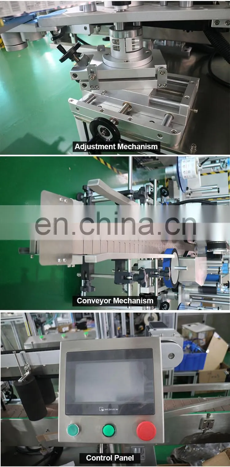 HL Automatic Adhesive Sticker Round Flat Square Oval Two Sides Bottle Labeling Machine Bottle Labeler