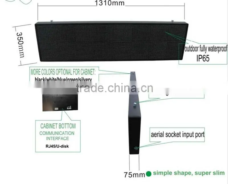 led progranmming indoor commercal signs for p5 indoor full color led display