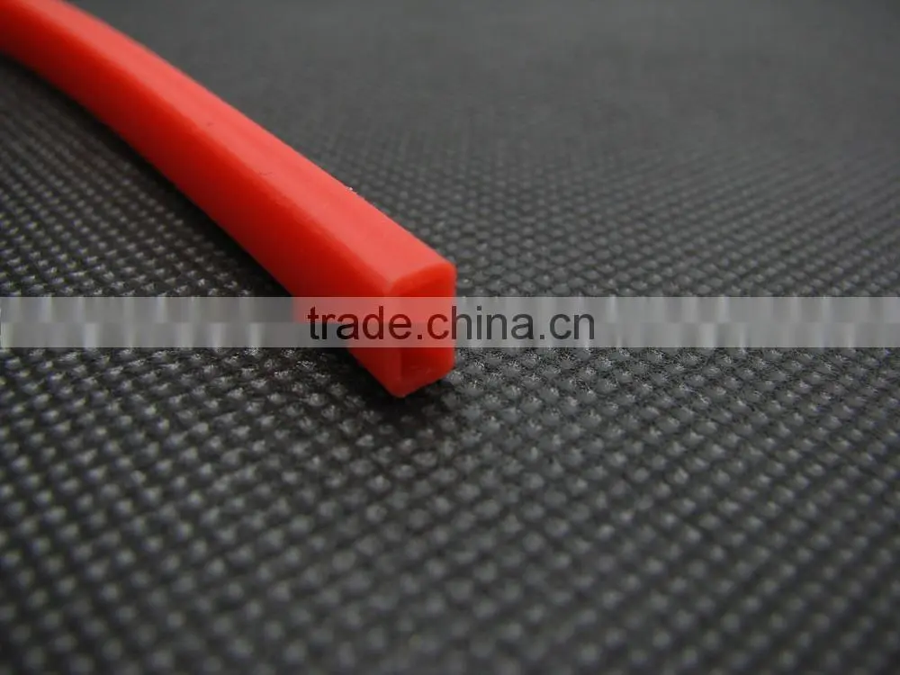 silicone heat round flat rubber gasket