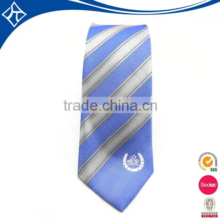 Newly Design Custom Company Logo For Business Skinny Men Silk Ties
