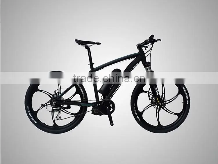 26inch magnesium central motor electric bicycle mountain bicycle for adults