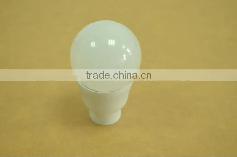 Aluminum heatsink and plastic housing for G45 led bulb