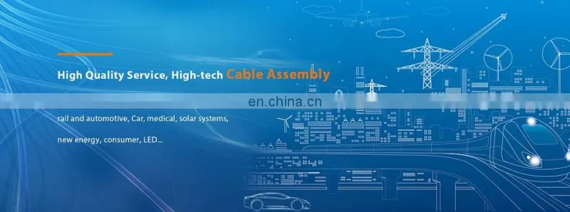 NBC Industrial battery Cable Assembly Power wire harness with connectors