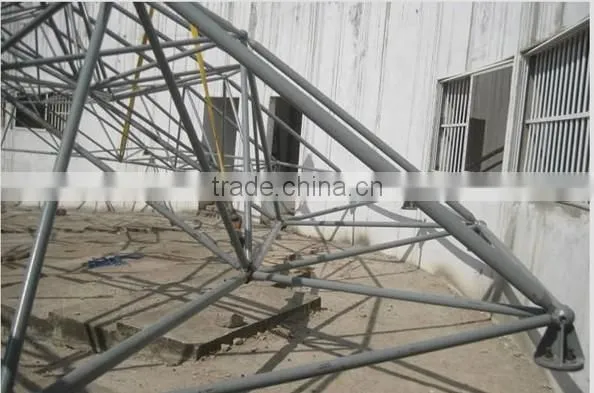 Prefabricated long span steel structure conference hall design