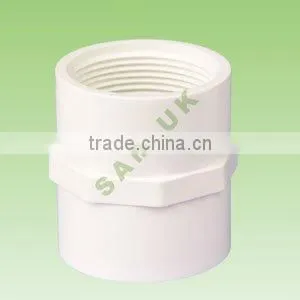 HIGH QUALITY PVC-U PLASTIC PIPE FITTING THREAD NIPPLE