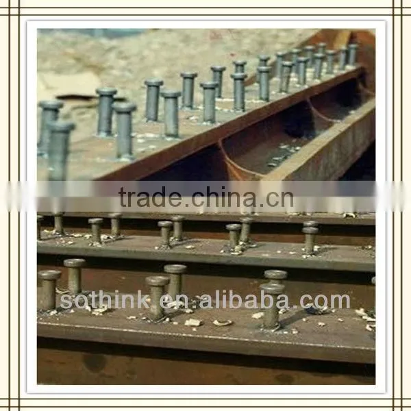 Cheese head studs for arc stud welding