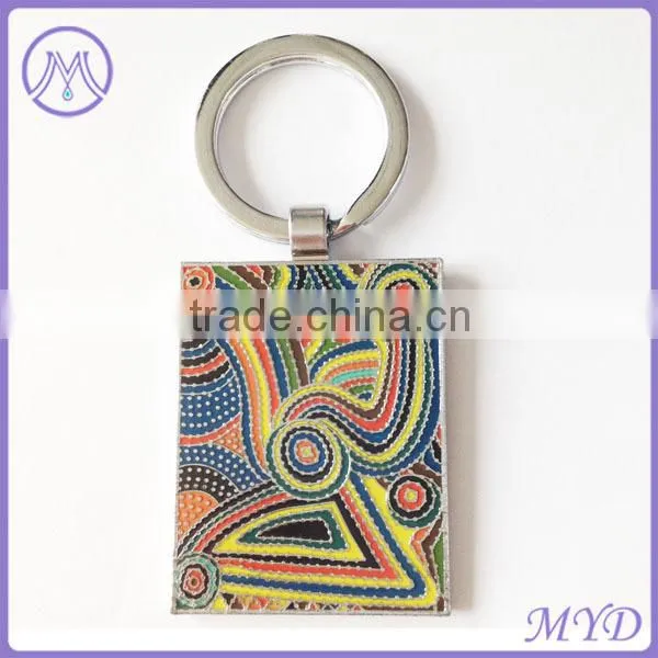 Promotional hand enamel colorful design metal squirrel shaped keyrings keychain
