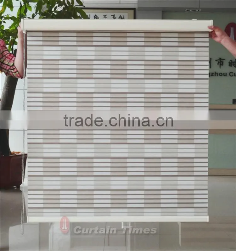 2016 Factory Price Indoor Chain Horizontal Roller Blinds /Zebra blinds