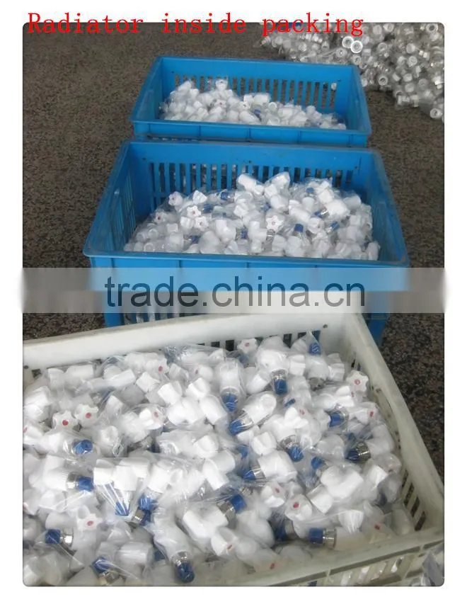2015 top quality hot selling ABS handle high pressure PPR brass ball radiator angle valve