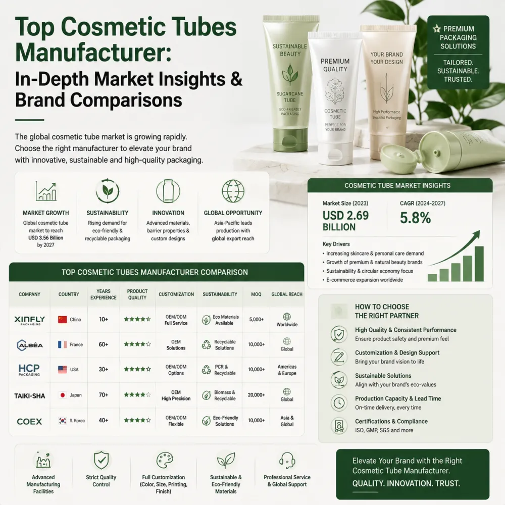 Top Cosmetic Tubes Manufacturer: In-Depth Market Insights & Brand Comparisons