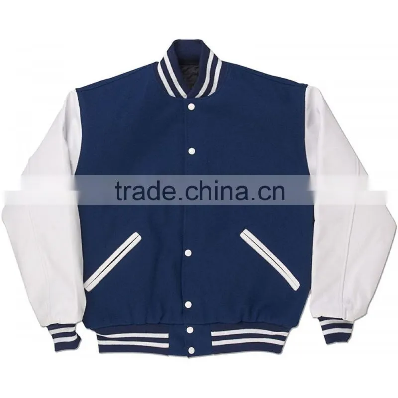 Hot Mens Boys College Varsity Letterman Baseball Jacket