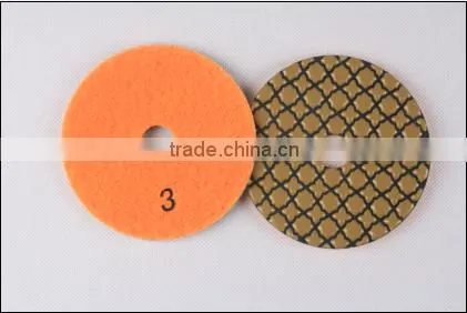 Premium 5-step dry polishing pad